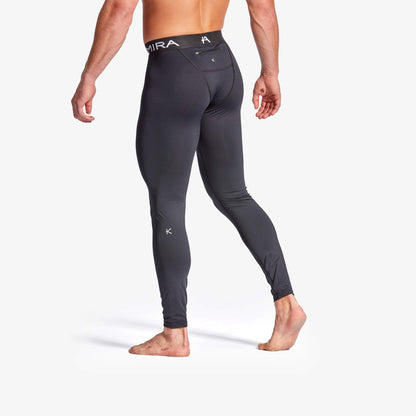 Men's Infrared Performance Leggings with Zip - KYMIRA Core 3.0