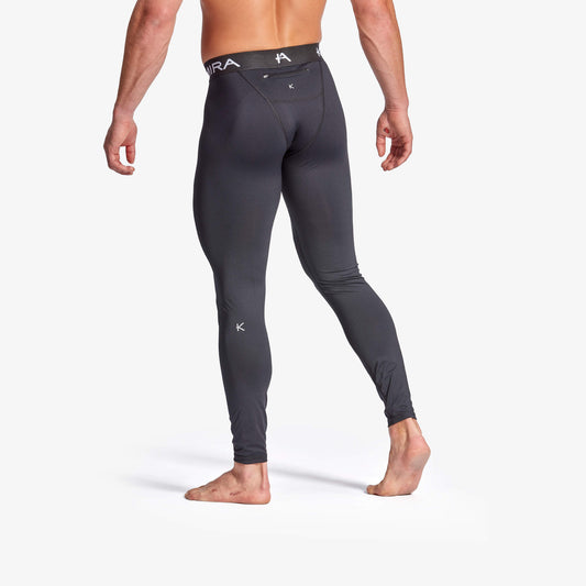 Men's Infrared Performance Leggings with Zip - KYMIRA Core 3.0
