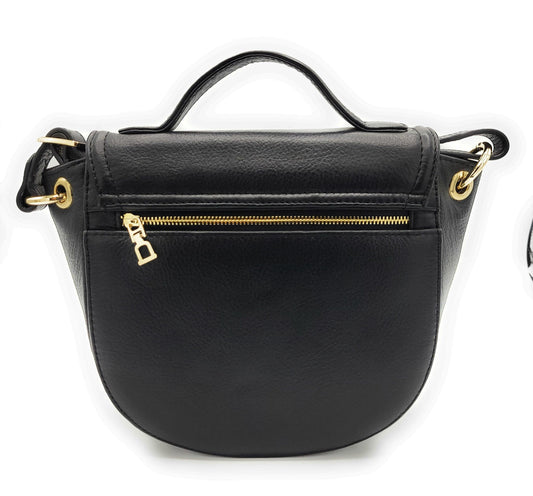 Mia Leather Designer Handbag