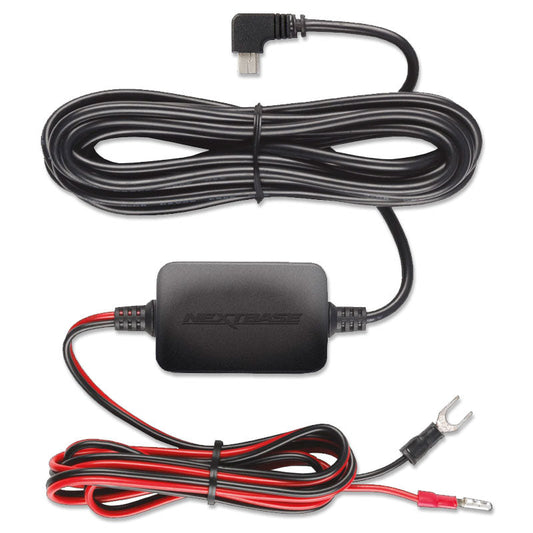 Car charger with cable and connectors on a white background
