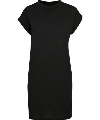 Organic Extended Shoulder T-shirt Dress — Womens