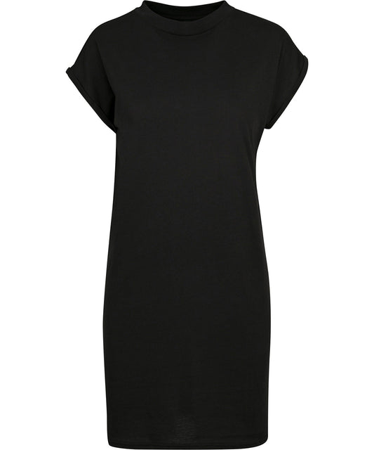 Organic Extended Shoulder T-shirt Dress — Womens