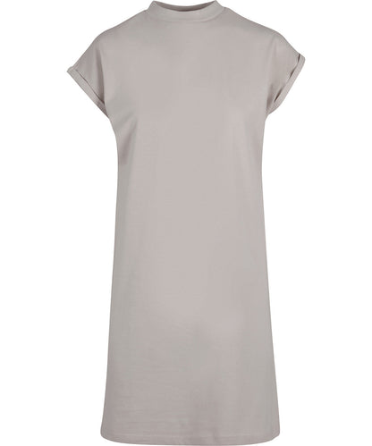 Organic Extended Shoulder T-shirt Dress — Womens
