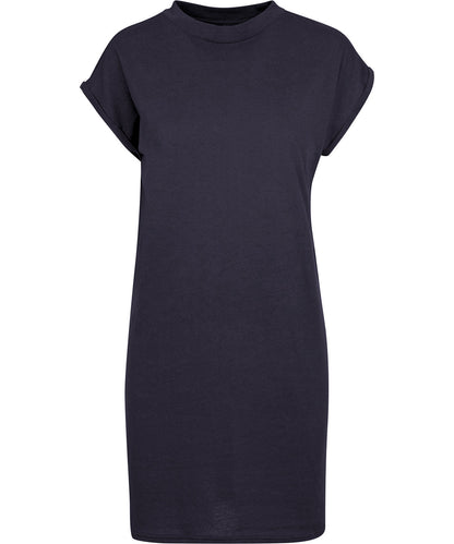Organic Extended Shoulder T-shirt Dress — Womens