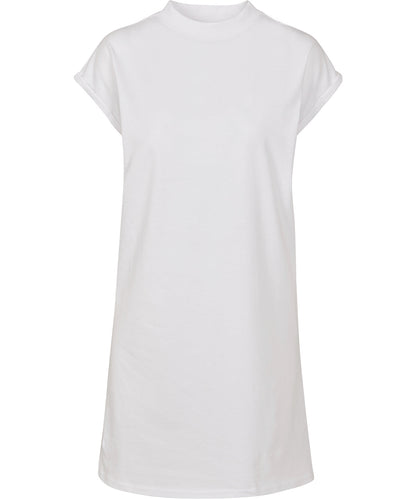 Organic Extended Shoulder T-shirt Dress — Womens