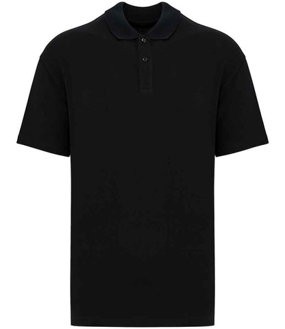 Organic Drop Shoulder Polo Shirt – Mens