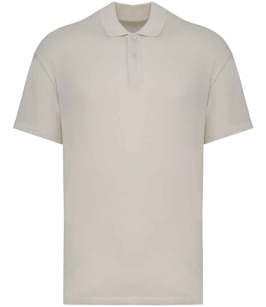 Organic Drop Shoulder Polo Shirt – Mens