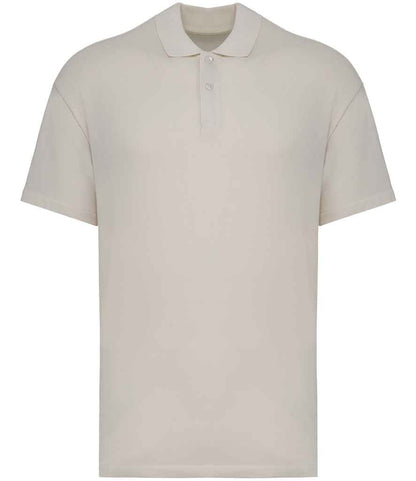Organic Drop Shoulder Polo Shirt – Mens