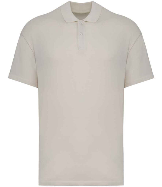 Organic Drop Shoulder Polo Shirt – Mens