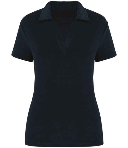 Organic Towel-feel Polo Shirt — Womens