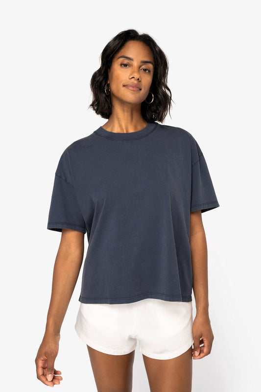 Organic Oversize Washed T-Shirt – Womens