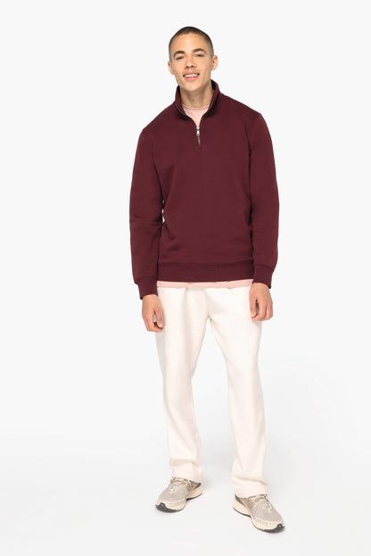 Organic Quarter Zip Sweatshirt – Mens