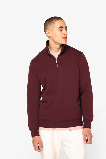 Organic Quarter Zip Sweatshirt – Mens