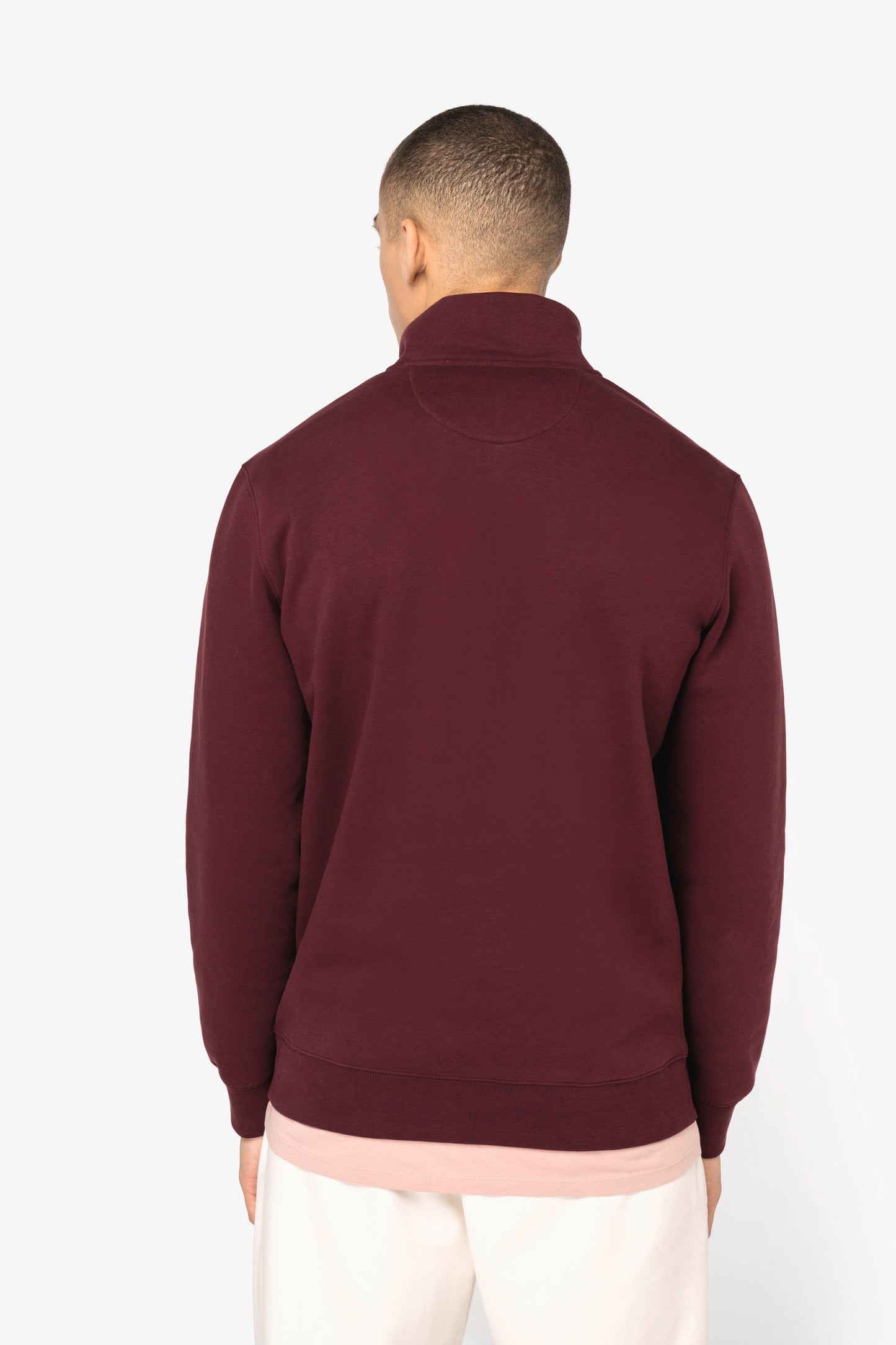 Organic Quarter Zip Sweatshirt – Mens