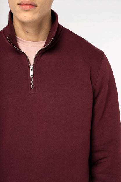 Organic Quarter Zip Sweatshirt – Mens