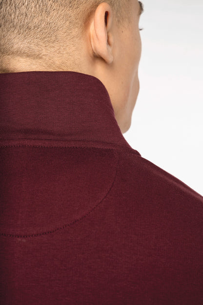 Organic Quarter Zip Sweatshirt – Mens