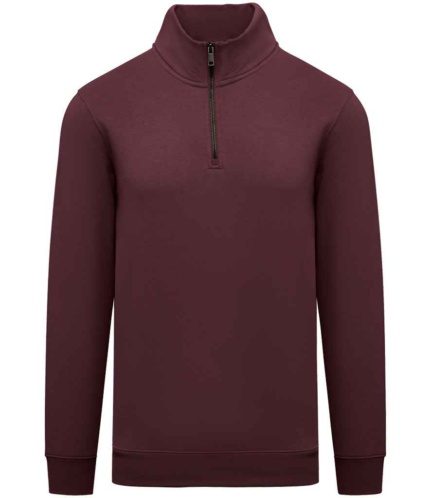 Organic Quarter Zip Sweatshirt – Mens