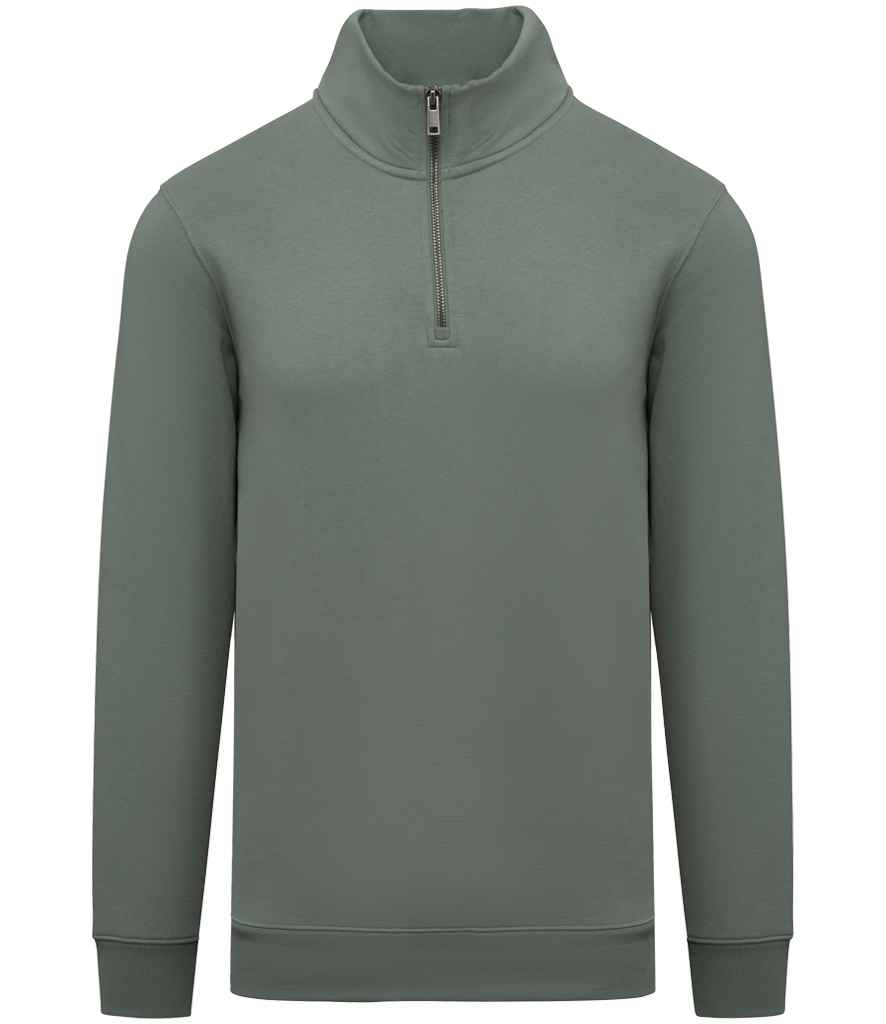 Organic Quarter Zip Sweatshirt – Mens