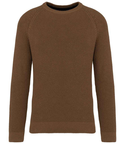 Organic & Recycled Polyester Chunky Knit Sweatshirt