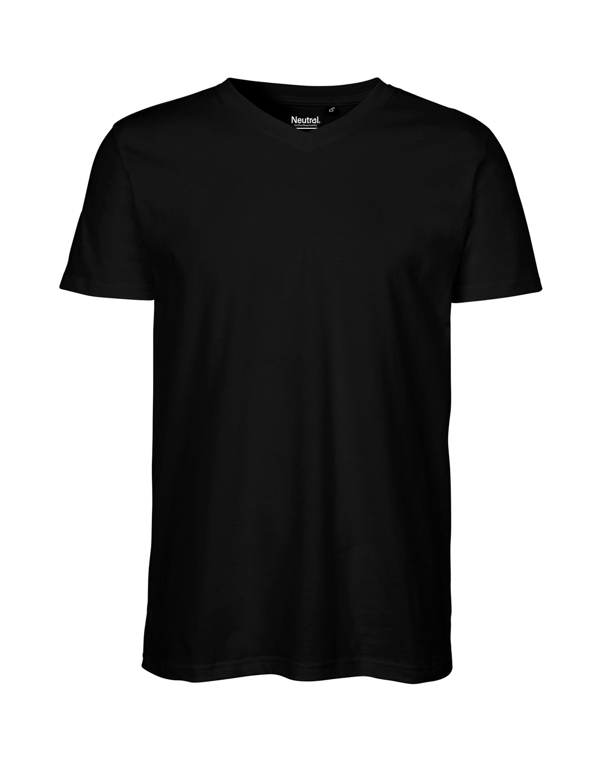 Earth Wardrobe Fairtrade Organic Cotton V-Neck T-Shirt: Mens
