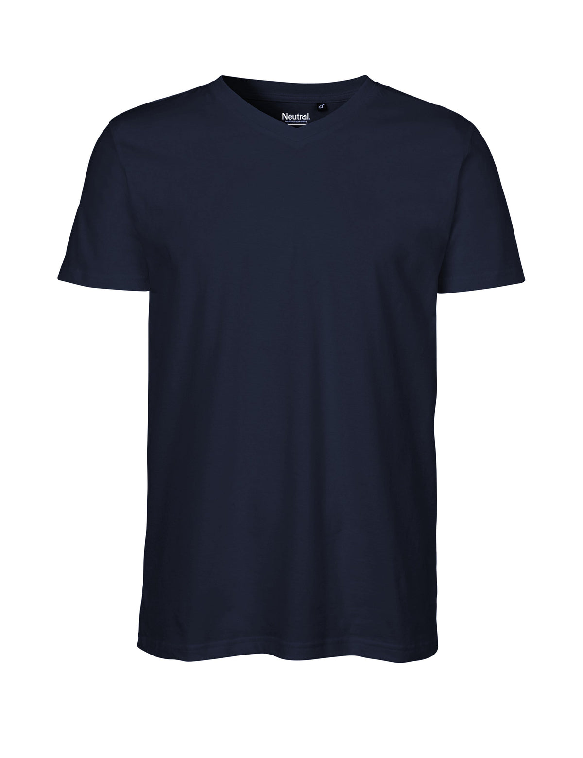 Earth Wardrobe Fairtrade Organic Cotton V-Neck T-Shirt: Mens