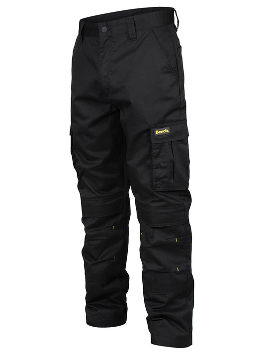 Toronto Cargo Trousers – Black Workwear