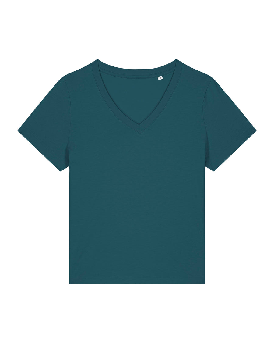 Organic Colours V-Neck T-Shirt for Women