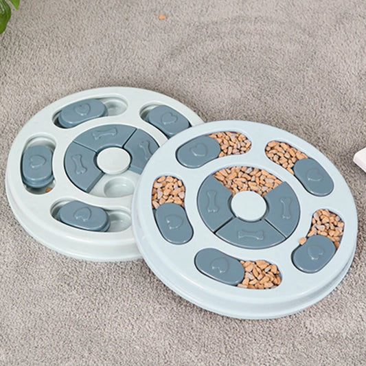 Jouet éducatif pour animaux de compagnie - Distributeur interactif de dressage pour chiens