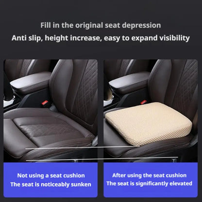 Universal Car Raised Seat Cushion - Portable - Bascora