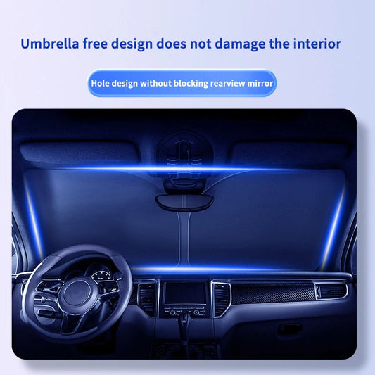 Car Sunshade - Block UV Rays, Reduce Heat