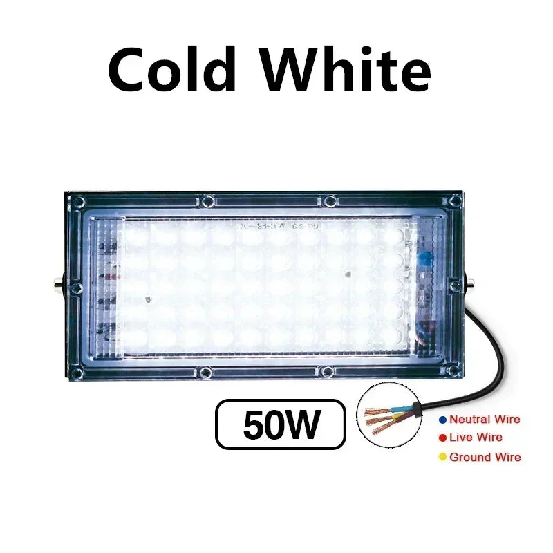 LED Phyto Spotlight 220V - Full Spectrum Hydroponic Plant Light 50W/100W