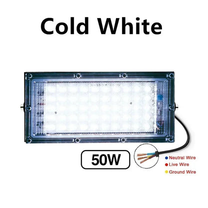 LED Phyto Spotlight 220V - Full Spectrum Hydroponic Plant Light 50W/100W - Bascora