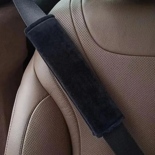 Universal Seat Belt Cushion - Plush Safety Protector