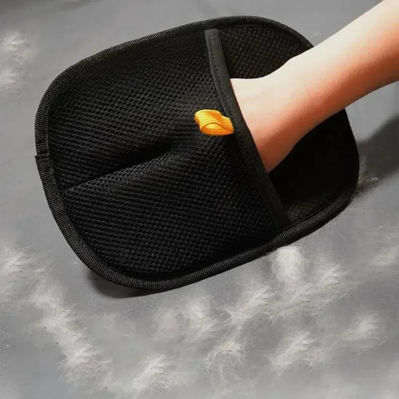 Gants anti-poils pour animaux de compagnie – Outil de toilettage et de nettoyage antistatique