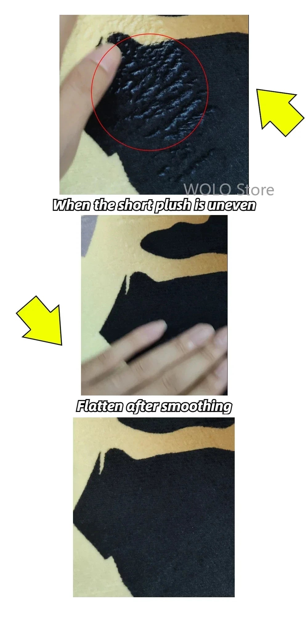 Cute Fat Tiger Floor Mat - Cashmere-Style Area Rug
