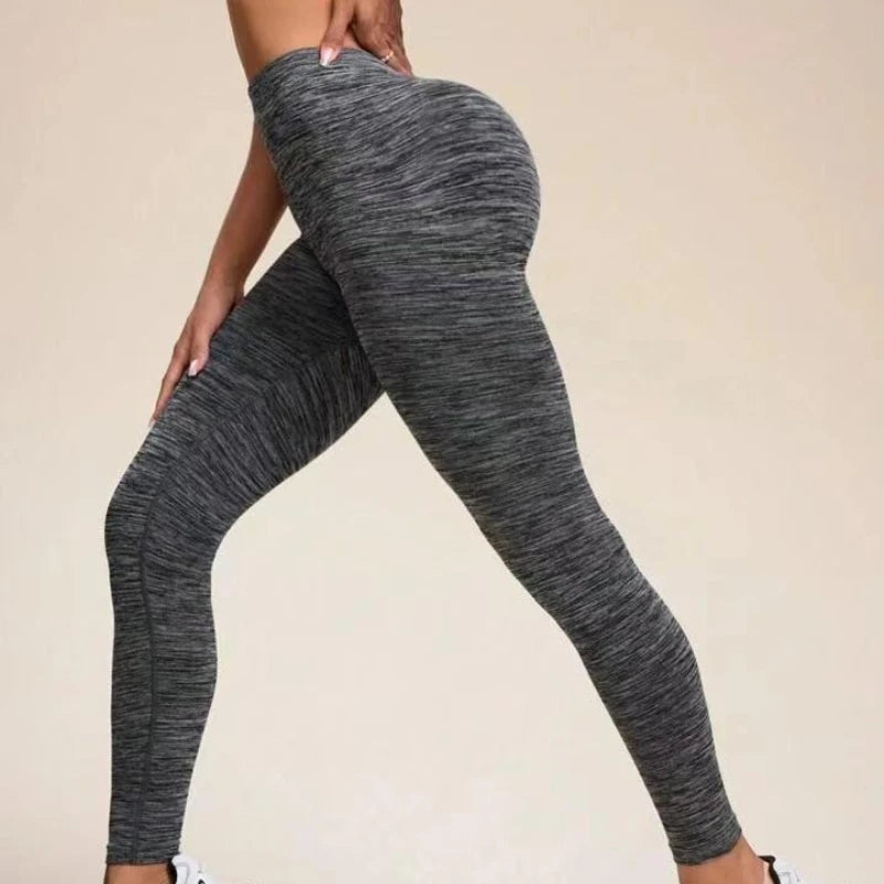 Women's V-Waist Butt Lifting Yoga Leggings - High Elastic Gym Wear