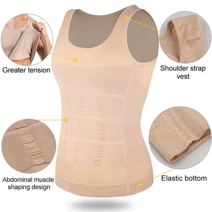 Men's Slimming Vest - Bascora