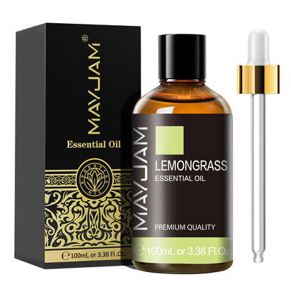 Essential Oil Set with Dropper - Aromatherapy Oils for Diffusers - Bascora