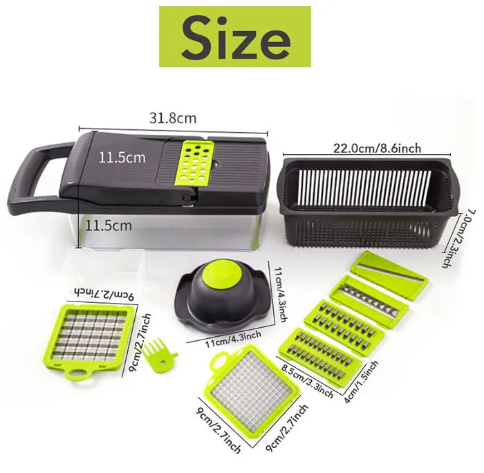 Vegetable Chopper & Multifunctional Grater