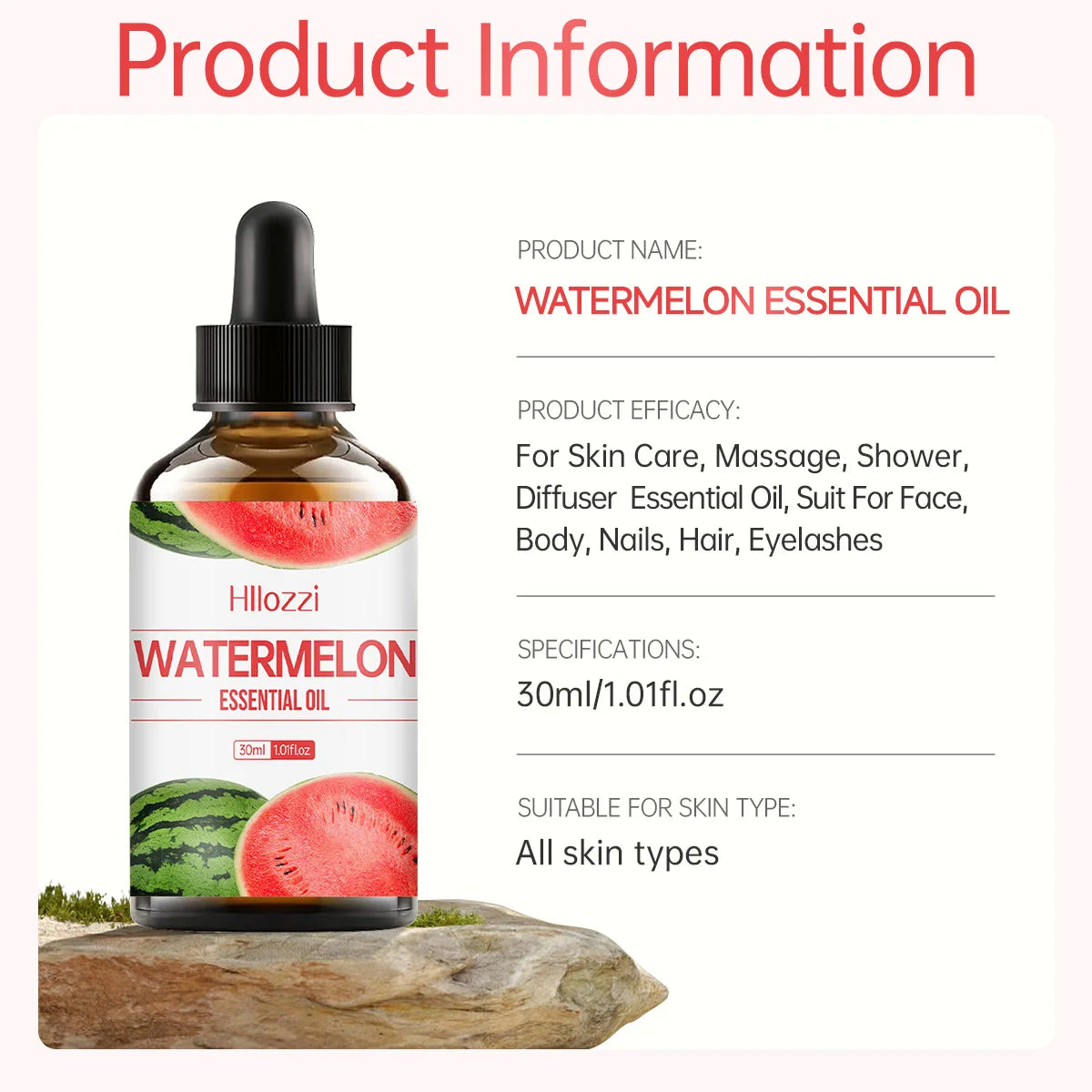 Watermelon Essential Oil - Sweet Scented Aromatherapy & DIY Oil
