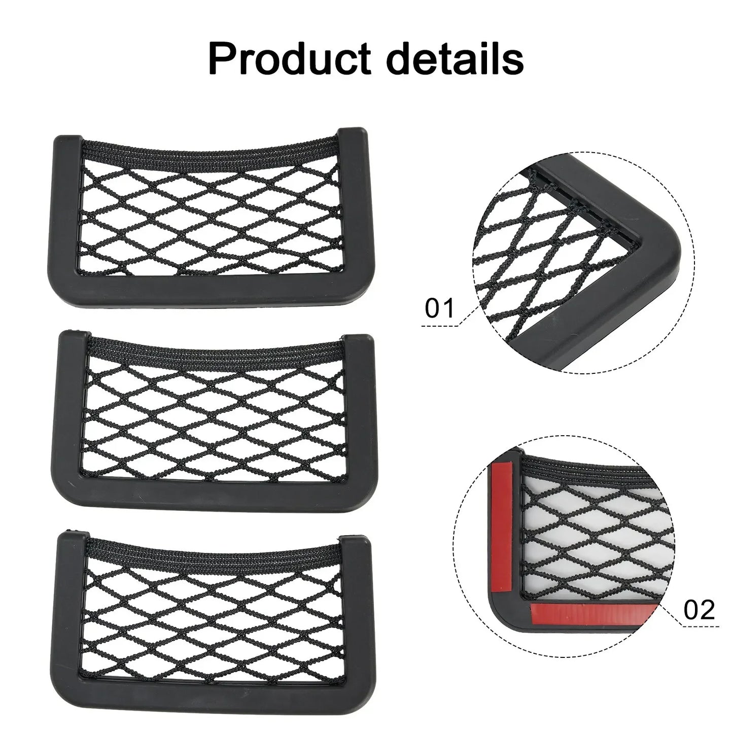 Universal Car Organizer Mesh Bag