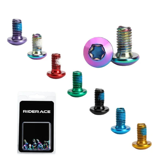 Bicycle Disc Brake Rotor Torx Bolts - Stainless Steel Fixing Screws