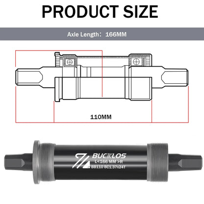 Bike Bottom Bracket - BSA BB68 Sealed Bearing Square Threaded - Bascora
