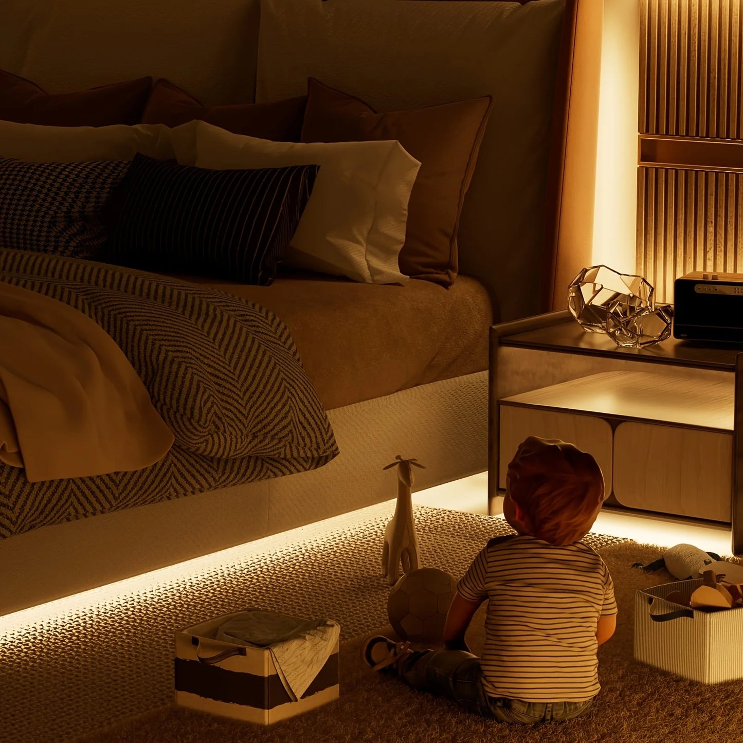 COB LED Strip Touch Dimmer - 5V USB Flexible Light Tape