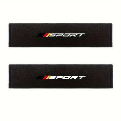 2 pcs Soft and Comfortable Car Seat Belt Cushions - Bascora
