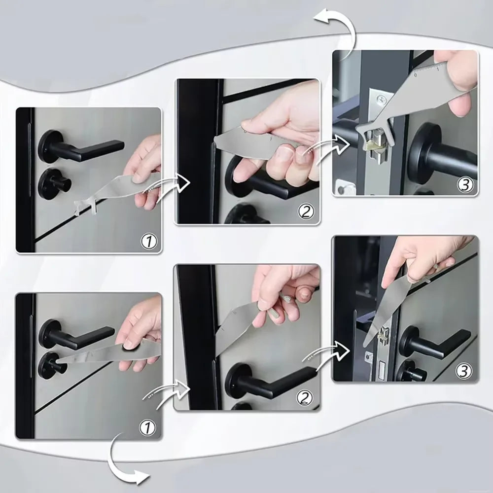 Firefighter Multitool - Spring Steel Pry Bar Leverage Tool