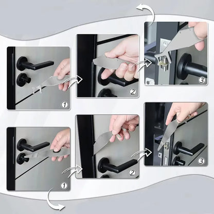 Firefighter Multitool - Spring Steel Pry Bar Leverage Tool - Bascora