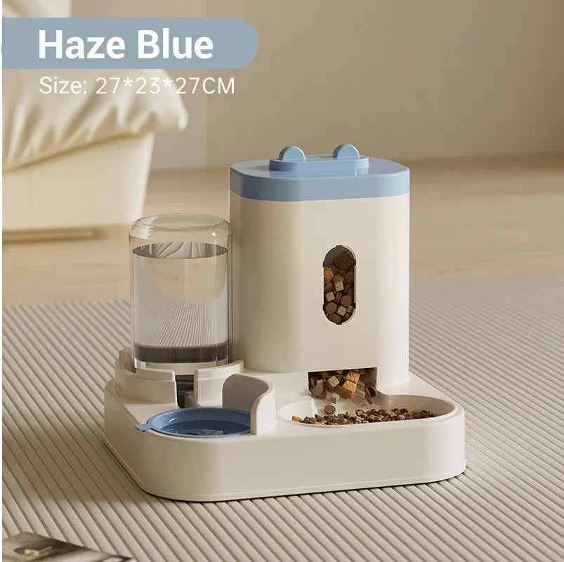 Distributeur automatique intelligent de nourriture et d'eau pour chats