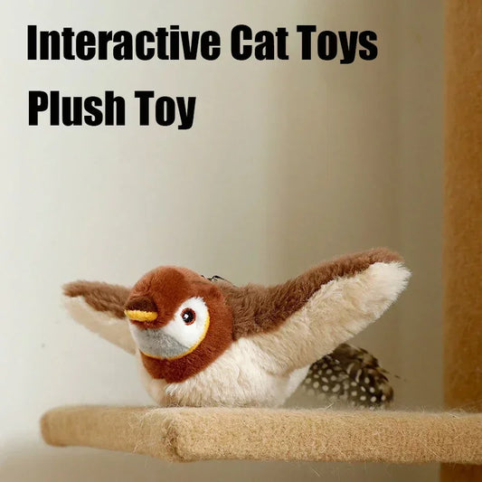 Interactive Cat Toys - Rechargeable Flying Bird