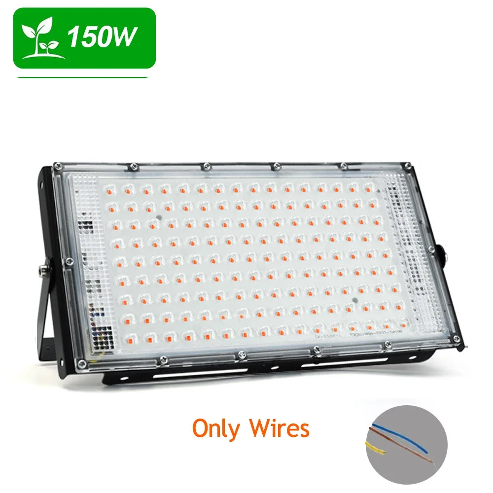 LED Grow Light AC220V - Full Spectrum Phytolamp 50W/100W/150W